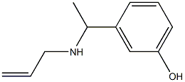 3-[1-(prop-2-en-1-ylamino)ethyl]phenol|