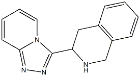 3-[1,2,4]triazolo[4,3-a]pyridin-3-yl-1,2,3,4-tetrahydroisoquinoline 结构式