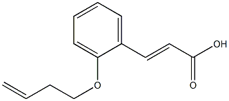  3-[2-(but-3-en-1-yloxy)phenyl]prop-2-enoic acid