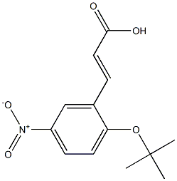 3-[2-(tert-butoxy)-5-nitrophenyl]prop-2-enoic acid