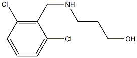 3-{[(2,6-dichlorophenyl)methyl]amino}propan-1-ol 化学構造式