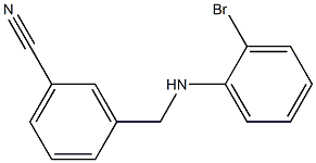 3-{[(2-bromophenyl)amino]methyl}benzonitrile