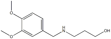 3-{[(3,4-dimethoxyphenyl)methyl]amino}propan-1-ol