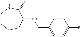  3-{[(4-fluorophenyl)methyl]amino}azepan-2-one