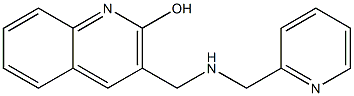 3-{[(pyridin-2-ylmethyl)amino]methyl}quinolin-2-ol