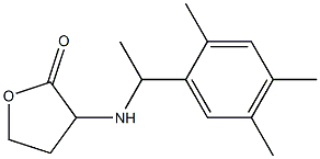 3-{[1-(2,4,5-trimethylphenyl)ethyl]amino}oxolan-2-one,,结构式
