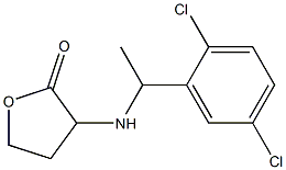 3-{[1-(2,5-dichlorophenyl)ethyl]amino}oxolan-2-one,,结构式