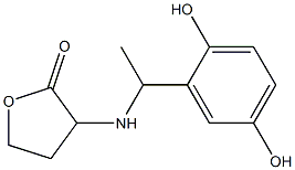 3-{[1-(2,5-dihydroxyphenyl)ethyl]amino}oxolan-2-one