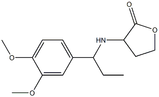3-{[1-(3,4-dimethoxyphenyl)propyl]amino}oxolan-2-one