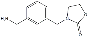 3-{[3-(aminomethyl)phenyl]methyl}-1,3-oxazolidin-2-one