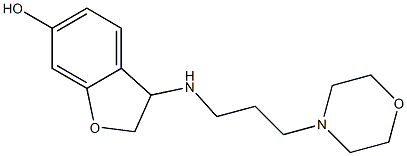 3-{[3-(morpholin-4-yl)propyl]amino}-2,3-dihydro-1-benzofuran-6-ol