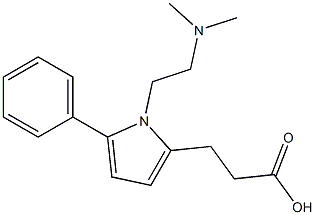 3-{1-[2-(dimethylamino)ethyl]-5-phenyl-1H-pyrrol-2-yl}propanoic acid