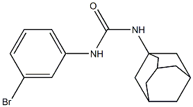 3-adamantan-1-yl-1-(3-bromophenyl)urea Structure