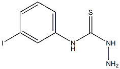 3-amino-1-(3-iodophenyl)thiourea 结构式