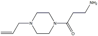  3-amino-1-[4-(prop-2-en-1-yl)piperazin-1-yl]propan-1-one