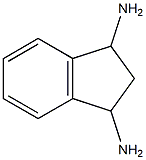 3-amino-2,3-dihydro-1H-inden-1-ylamine 结构式