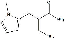 3-amino-2-[(1-methyl-1H-pyrrol-2-yl)methyl]propanamide