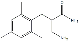 3-amino-2-[(2,4,6-trimethylphenyl)methyl]propanamide