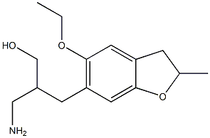 3-amino-2-[(5-ethoxy-2-methyl-2,3-dihydro-1-benzofuran-6-yl)methyl]propan-1-ol