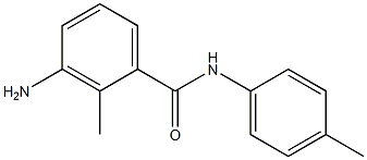 3-amino-2-methyl-N-(4-methylphenyl)benzamide Struktur