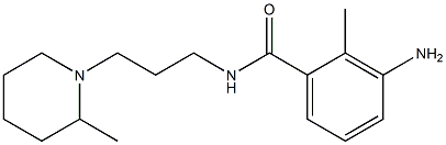 3-amino-2-methyl-N-[3-(2-methylpiperidin-1-yl)propyl]benzamide