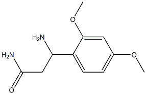 3-amino-3-(2,4-dimethoxyphenyl)propanamide