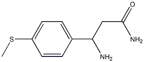 3-amino-3-[4-(methylsulfanyl)phenyl]propanamide