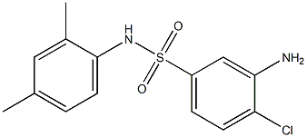 3-amino-4-chloro-N-(2,4-dimethylphenyl)benzene-1-sulfonamide Structure