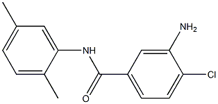 3-amino-4-chloro-N-(2,5-dimethylphenyl)benzamide Structure