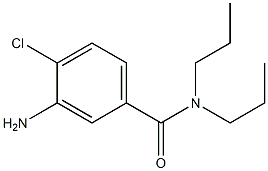 3-amino-4-chloro-N,N-dipropylbenzamide Structure