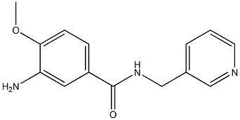 3-amino-4-methoxy-N-(pyridin-3-ylmethyl)benzamide