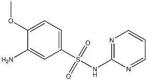 3-amino-4-methoxy-N-(pyrimidin-2-yl)benzene-1-sulfonamide