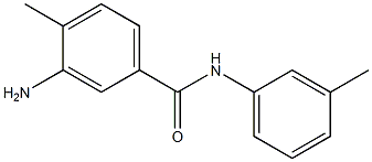 3-amino-4-methyl-N-(3-methylphenyl)benzamide Structure