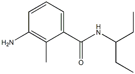 3-amino-N-(1-ethylpropyl)-2-methylbenzamide|