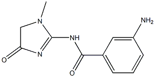 3-amino-N-(1-methyl-4-oxo-4,5-dihydro-1H-imidazol-2-yl)benzamide