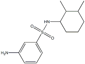 3-amino-N-(2,3-dimethylcyclohexyl)benzenesulfonamide Structure