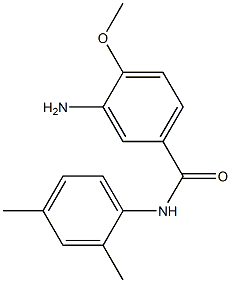 3-amino-N-(2,4-dimethylphenyl)-4-methoxybenzamide Structure