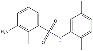 3-amino-N-(2,5-dimethylphenyl)-2-methylbenzene-1-sulfonamide