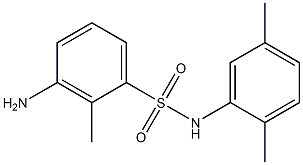  3-amino-N-(2,5-dimethylphenyl)-2-methylbenzene-1-sulfonamide