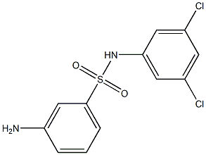  3-amino-N-(3,5-dichlorophenyl)benzene-1-sulfonamide