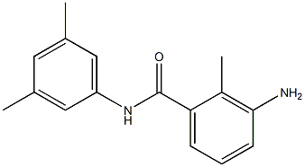 3-amino-N-(3,5-dimethylphenyl)-2-methylbenzamide 化学構造式