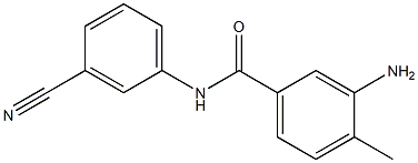 3-amino-N-(3-cyanophenyl)-4-methylbenzamide|