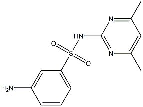 3-amino-N-(4,6-dimethylpyrimidin-2-yl)benzene-1-sulfonamide