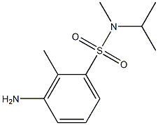 3-amino-N,2-dimethyl-N-(propan-2-yl)benzene-1-sulfonamide
