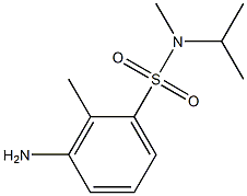  3-amino-N,2-dimethyl-N-(propan-2-yl)benzene-1-sulfonamide