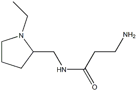 3-amino-N-[(1-ethylpyrrolidin-2-yl)methyl]propanamide