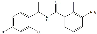 3-amino-N-[1-(2,4-dichlorophenyl)ethyl]-2-methylbenzamide