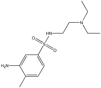 3-amino-N-[2-(diethylamino)ethyl]-4-methylbenzene-1-sulfonamide