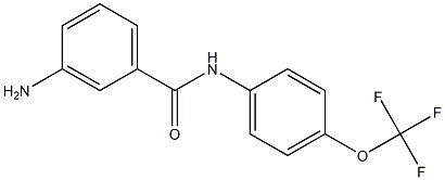 3-amino-N-[4-(trifluoromethoxy)phenyl]benzamide