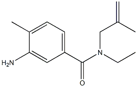 3-amino-N-ethyl-4-methyl-N-(2-methylprop-2-enyl)benzamide